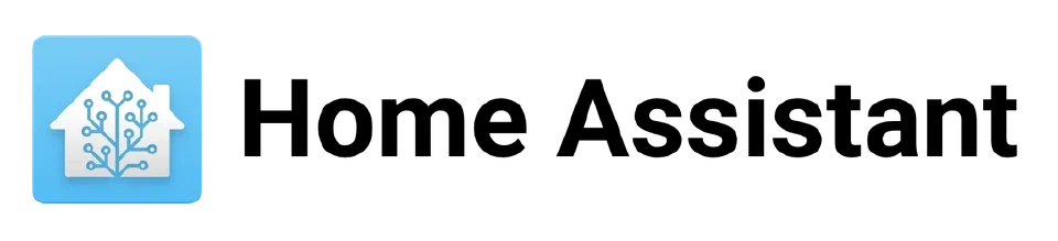 Home Assistant logo with text